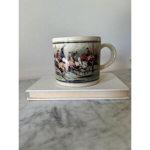 Vintage Ralph Lauren "Polo Thoroughbred" ceramic coffee mug